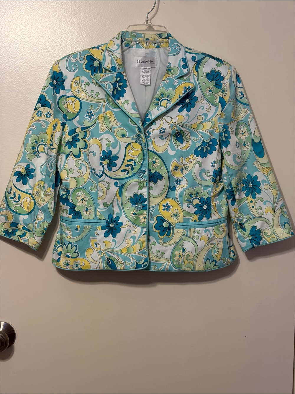 Chadwick’s blazer